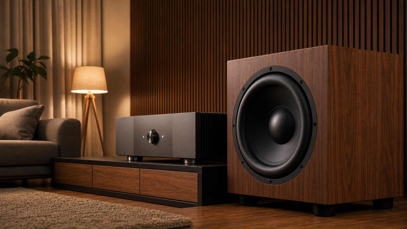 Versterker voor subwoofer